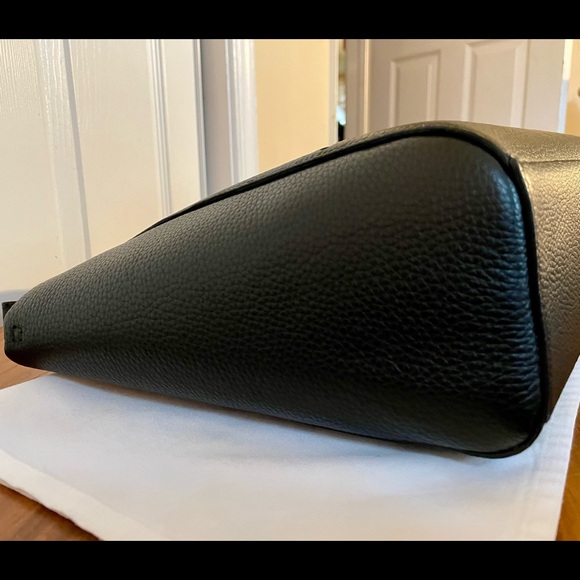 ⭐️NEW Kate spade Faye Drive Elisabeth tote black leather convertible bag NWOT - Picture 8 of 13